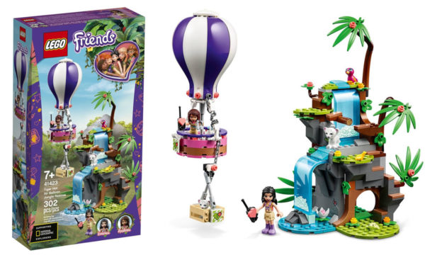 Lego friends tiger online hot air balloon rescue